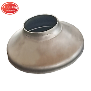 Cône d'embout de convertisseur catalytique avec taille de sortie de 45 mm et 121 mm