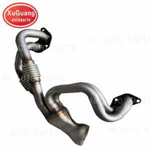 Tuyau d'entrée de convertisseur catalytique de collecteur d'échappement pour Subaru Forester 2.5L